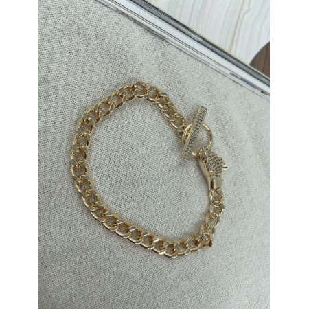 GOLD KAPLAN KAPAMA BİLEKLİK (16CM)